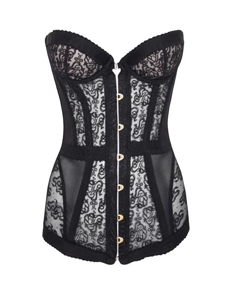 Mercy Corset In Black Agent Provocateur All Lingerie