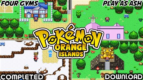 Pokemon Orange Islands Gba Rom Hack With Orange Archipelagoash