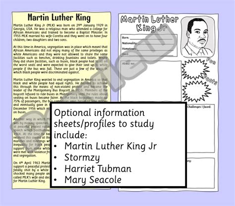 Black History Month Lesson Teaching Resources
