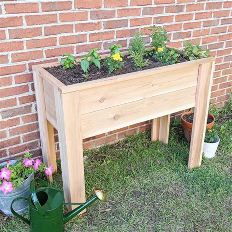 If you're planting annual crops at the. How to Build a Raised Garden Bed with Legs - Angela Marie Made