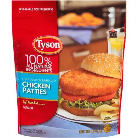 The process of cooking salmon is very simple. Tyson Chicken Breast Patties | Hy-Vee Aisles Online ...
