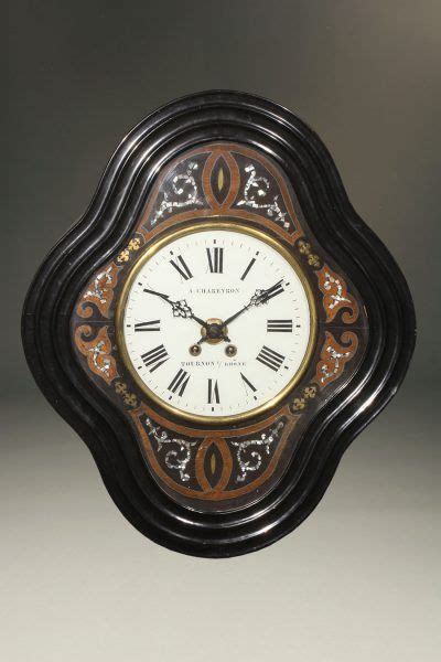 Antique Ansonia Capitol Clock Picture Frame Clock Ansonia Clock Country Wall Clock Reverse