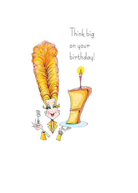 Funny Birthday Card Funny Birthday Card For Her Birthday Image 2 Birthday Humor Funny Happy