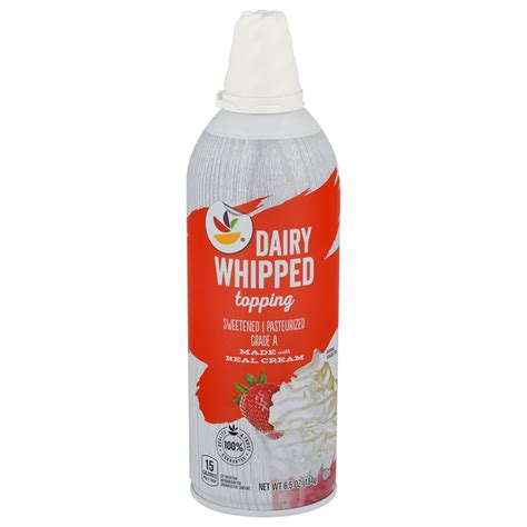 Save On Our Brand Dairy Whipped Topping Sweetened Aerosol Refrigerated Order Online Delivery