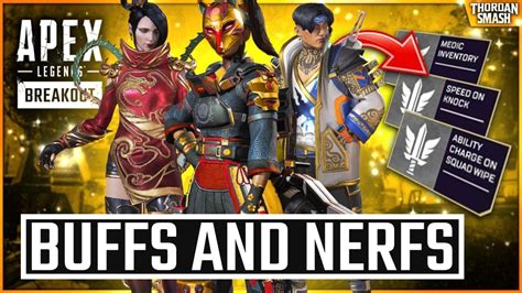 Thordan Smash Apex Legends New Buffs And Nerfs Season 20 Update
