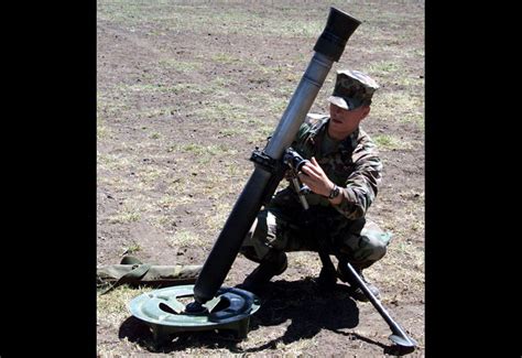 M252 81mm Mortar Medium Weight Extended Range Mortar Specifications