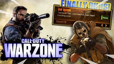 Warzone Duos Finally Here Call Of Duty Warzone Youtube