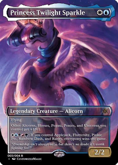 Ponies The Galloping Magic The Gathering Proxy Cards