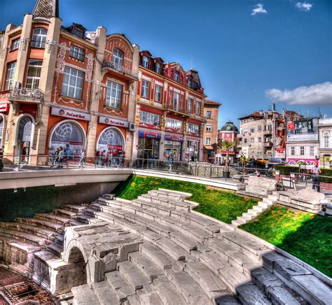 Center Of Plovdiv Plovdiv Bulgaria Places