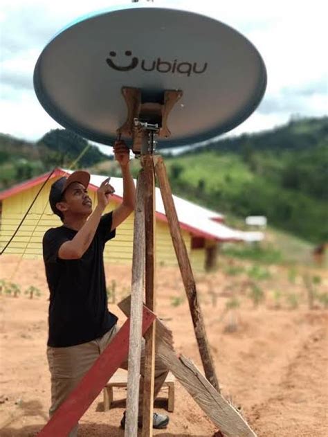 Dua Desa Aek Bilah Kini Nikmati Akses Internet