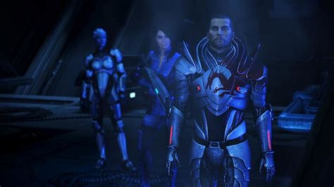 mass effect mass effect 3 ashley williams comandante shepard liara t soni fondo de pantalla