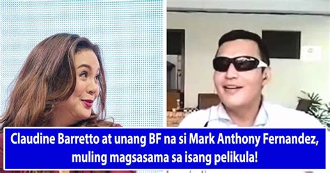 Claudine Barretto Reunites With Ex Mark Anthony Fernandez For