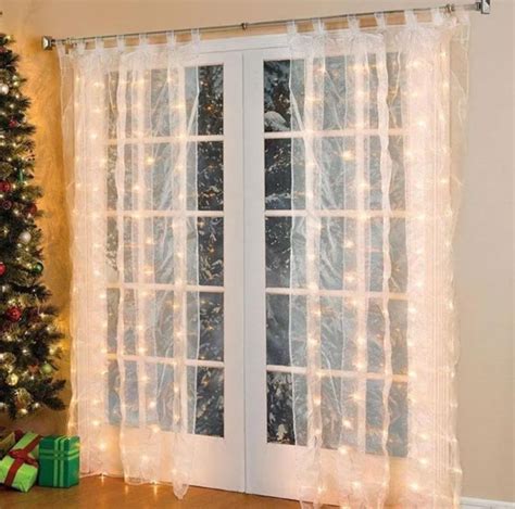 34 Most Beautiful Curtain Fairy Lights For Christmas This Year