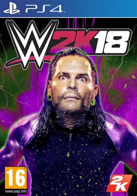 Wwe 2k18 Cover Jeff Hardy By Wrestlerbrutti On Deviantart