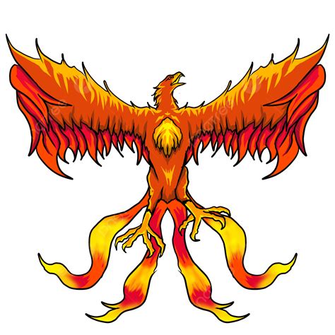 Spread Wings Clipart Png Images Warm Flame Spreading Wings Phoenix