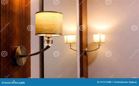 Dressing Table Lamp in Resort Stock Photo - Image of contemporary