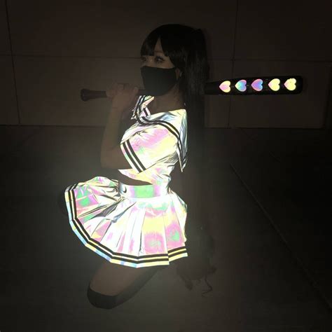 Reflective Japanese Sailor Uniform Anime Inspired Moeflavor Moeflavor Waifu Inspired