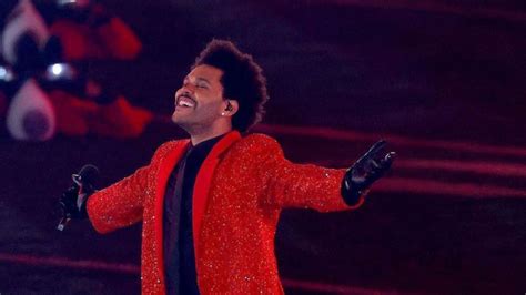 But it turns out a lot went into creating that simple outfit. The Weeknd Reveals the Meaning Behind Full-Face Bandages During Super Bowl Halftime Show