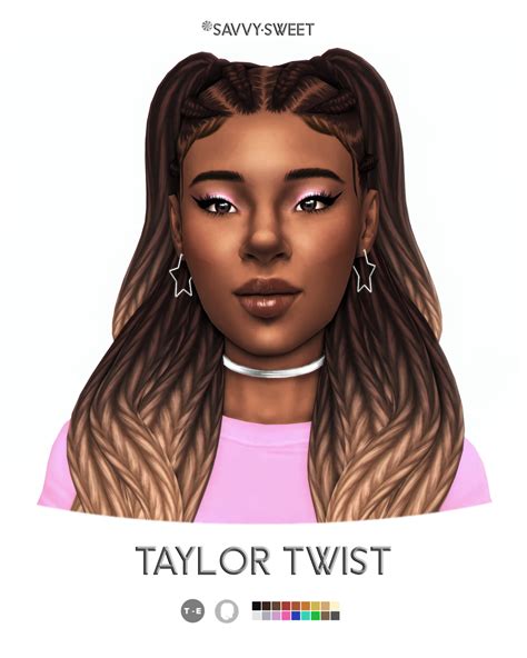 Savvysweet Taylor Twist Bgc Not Hat Compatible Emily Cc Finds