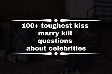 Industriell Traktor Definitiv Kiss Marry Kill Game Youtubers Stechen Becken Zensur