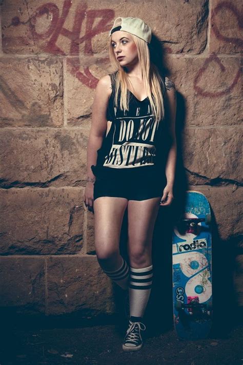 Skateboard Fashion Street Fashion Photography Skater Girl Style