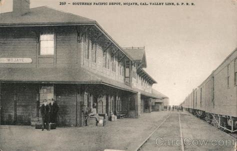 Southern Pacific Depot Mojave Ca Postcard