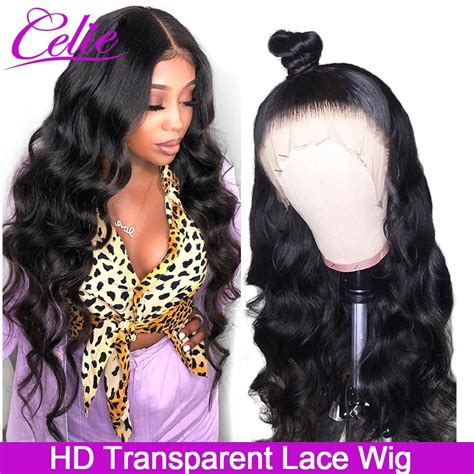 Aliexpress Com Buy Celie Hd Transparent Lace Wig Glueless Lace Front