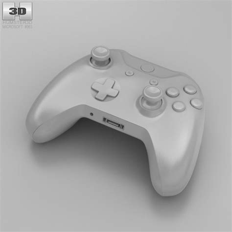Microsoft Xbox One S Controller 3d Model Electronics On Hum3d