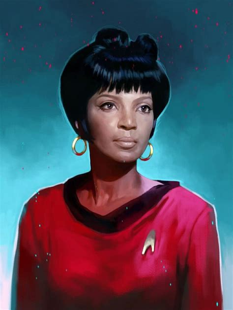 Lt Uhura Star Trek Art Star Trek Artwork Star Trek Tv