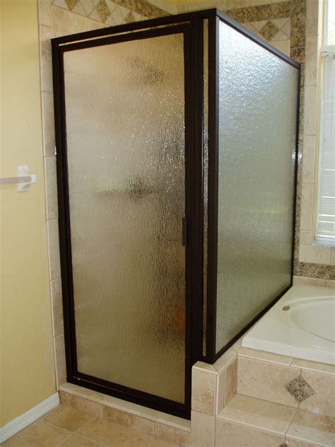 Check spelling or type a new query. Dark trim on rain glass | Semi frameless shower doors ...