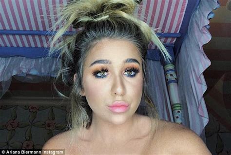 Kim Zolciaks Daughter Ariana Biermann Says She Didnt Get Lips Done Daily Mail Online