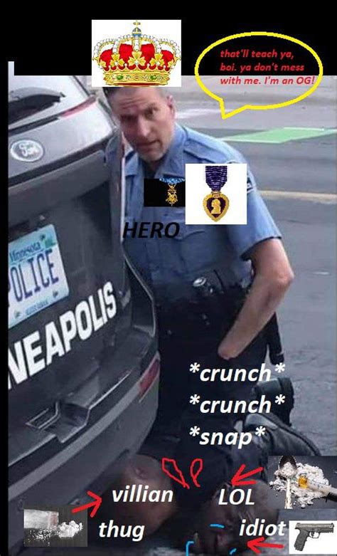 Chauvin is the former minneapolis police officer identified in news reports as the killer of george floyd. Derek Chauvin is a hero. : meme