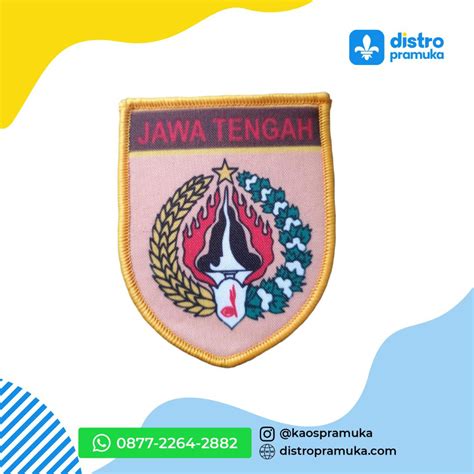Badge Kwartir Daerah Jawa Tengah Distro Pramuka