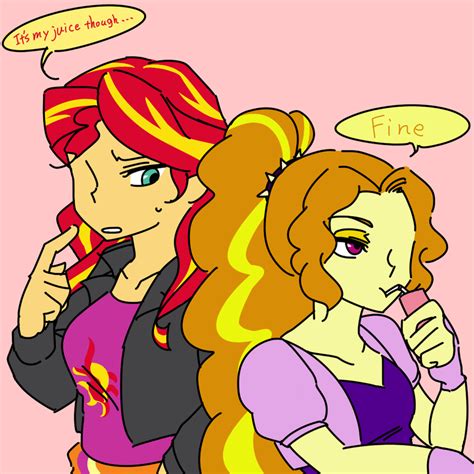 Sunset Shimmer X Adagio By Raika0306 On Deviantart