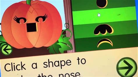 Starfall Pick A Pumpkin Make A Jack O Lantern Game Youtube