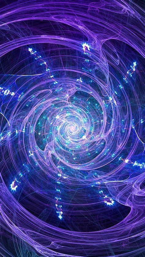 Abstract Fractal Swirling Bright Glow 4k Hd Wallpapers Hd Wallpapers
