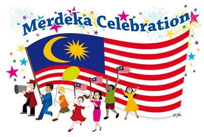 An illustration of malaysian celebrating malaysia national day. Team Yokomo Malaysia Blog: Happy National Day