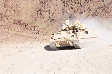 Bradley Fighting Vehicle Upgrades Tested At Us Army Yuma Proving