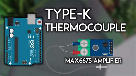 Arduino K Type Thermocouple With Max6675 Amplifier Random Nerd Tutorials