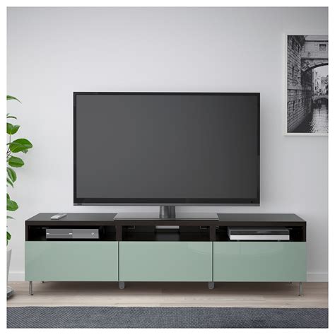 Bestaselsviken Tv Sehpası Venge Yeşil Stallarp 180x40x48 Cm Ikea Tv