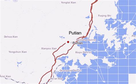Putian Location Guide