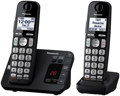 Panasonic Cordless Phone With Answering Machine And Call Blocking 2
