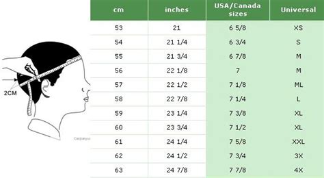 Mens Hat Size Chart My Fashionlife Tips For Men Pinterest