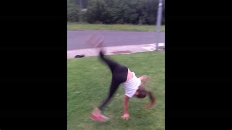 Katie Oleaey Doing Jo Jo Siwa Gymnastics Youtube