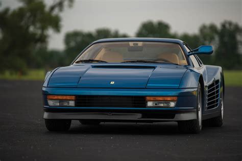 Ferrari donated two brand new 1986 model year testarossa as replacements for the 1972 ferrari daytona spyder 365 gts/4. Miami Vice Director's Ferrari Testarossa Looks More Sophisticated In Blue
