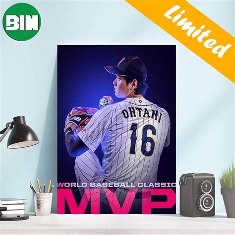 Shohei Ohtani Takes Home World Baseball Classic 2023 Mvp Honors Poster