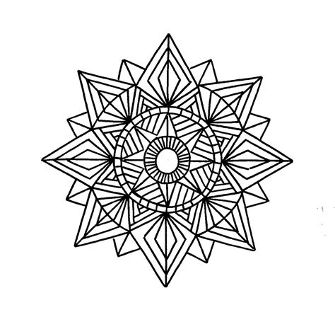 Free coloring pages of shapes. Free Printable Geometric Coloring Pages For Kids