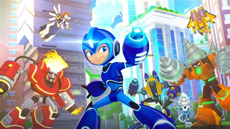Mega Man Tv Series Gets A Trailer And Time Slot Update Cat With Monocle