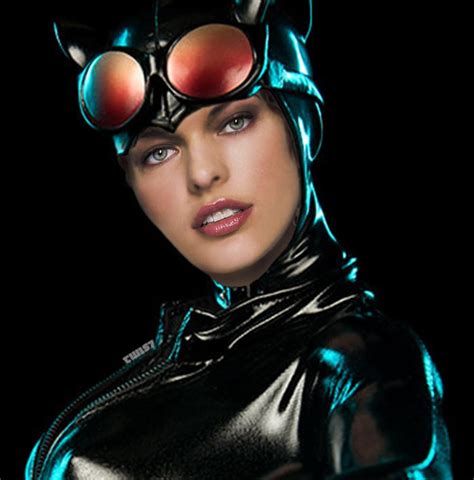 Fanart Milla Jovovich As Selena Kyle Catwoman For The Dceu She Has