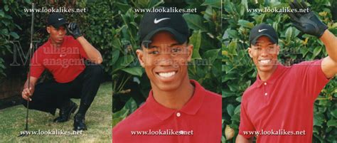 Tiger Woods Celebrity Lookalikes Impersonators Talent Plan Entertainment